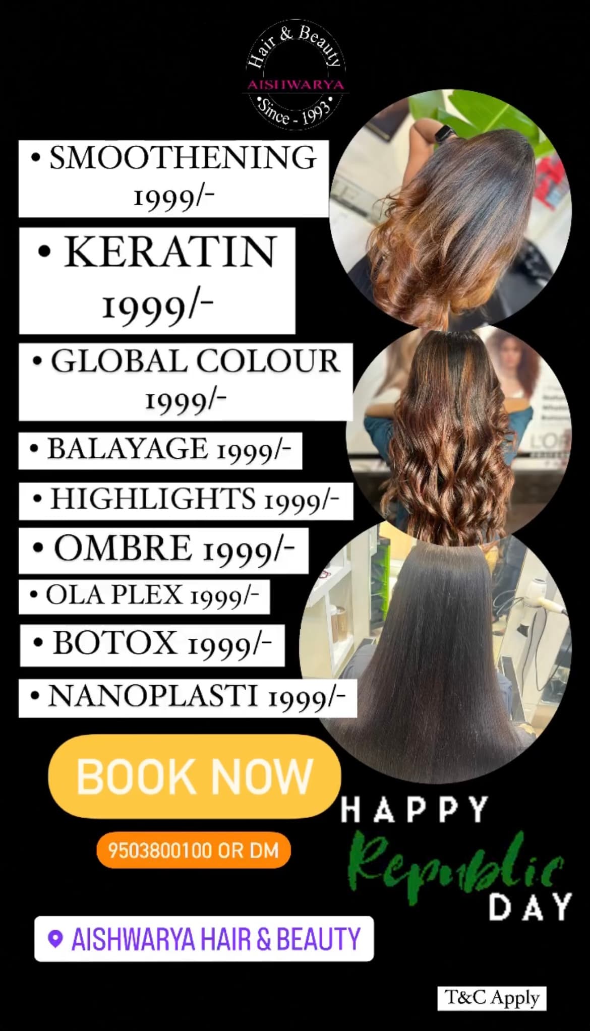 AISHWARYA HAIR AND BEAUTY