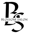 Blossom salon and academy logo
