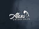 Alexa unisex salon logo