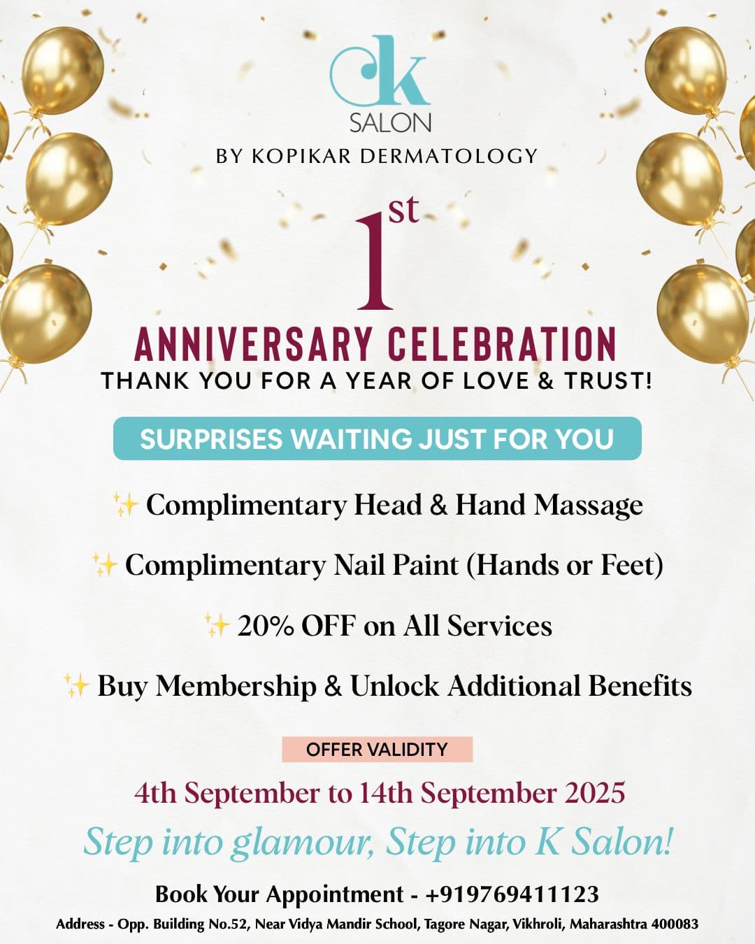K Salon by Kopikar Dermatology OLD