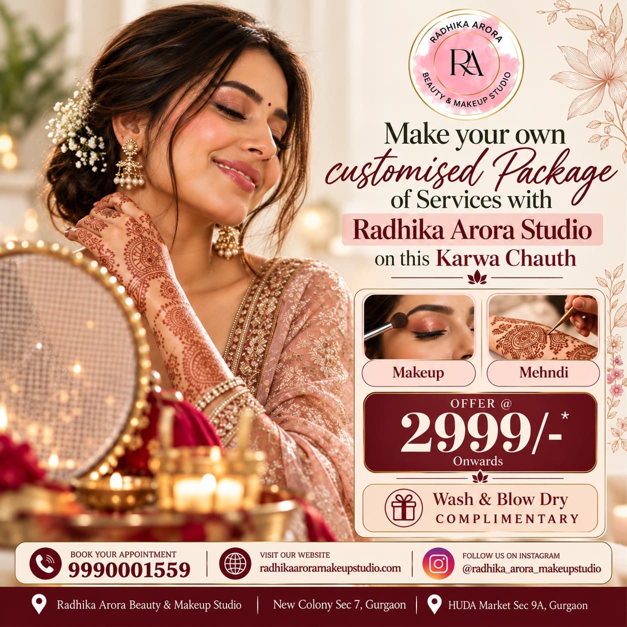 Radhika Arora Beauty And Makeup Sstudio