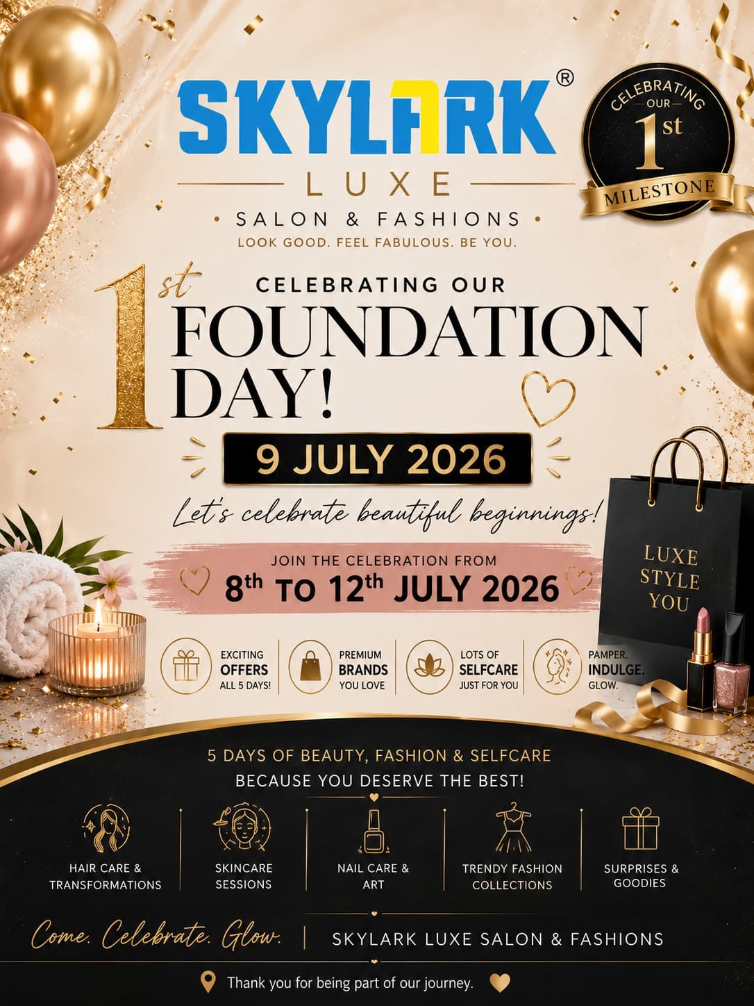 Skylark luxe salon